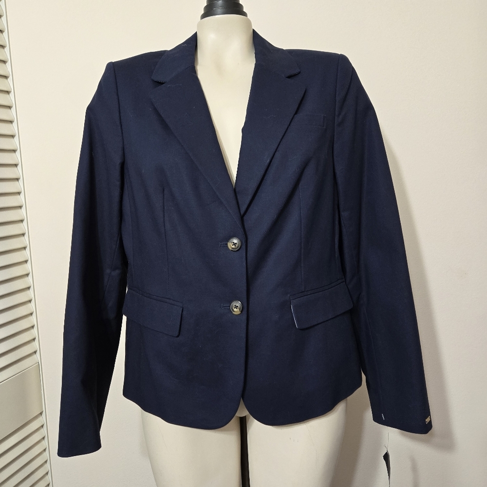 Tommy Hilfiger navy blue women's blazer